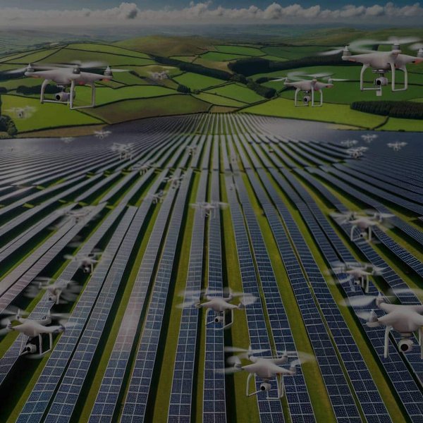 Can Drone Technology Enhance Efficiency in UK Large-Scale Solar Farms?