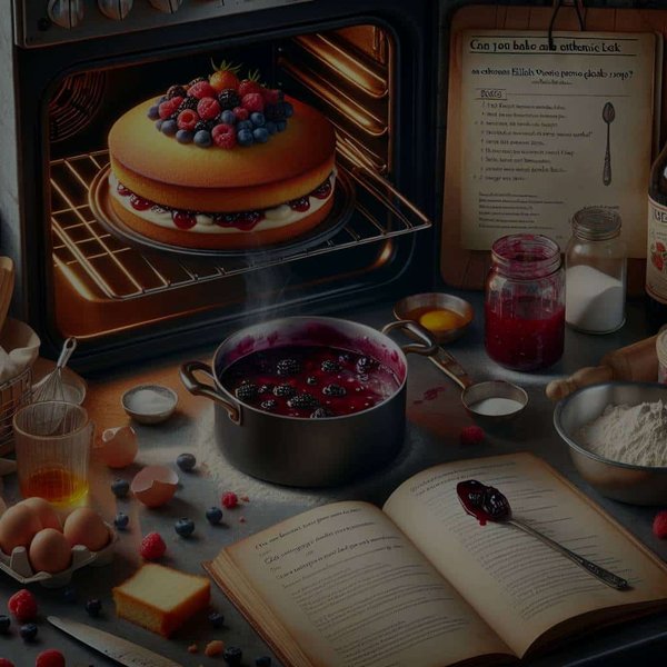 Can You Bake an Authentic English Victoria Sponge Cake with a Fresh Berry Compote?