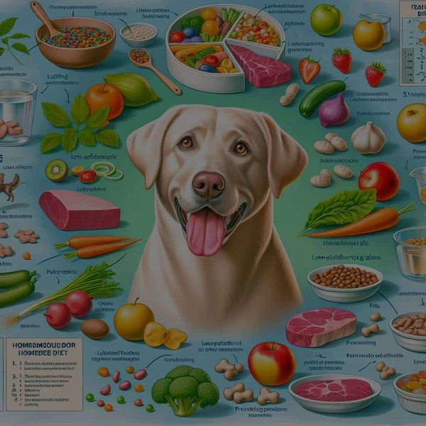 How to Balance a Homemade Diet for a Dog Prone to Kidney Stones?