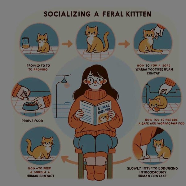 What's the Best Approach to Socializing a Feral Kitten?
