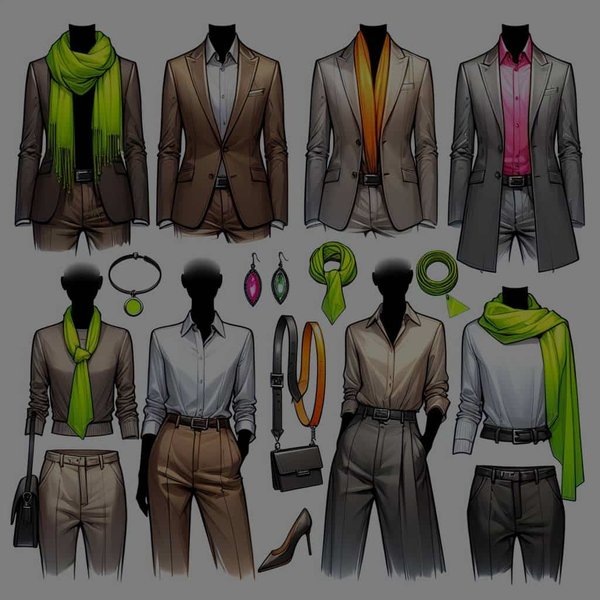 How to Integrate a Pop of Neon into a Neutral-Based Work Wardrobe Without Overdoing It?