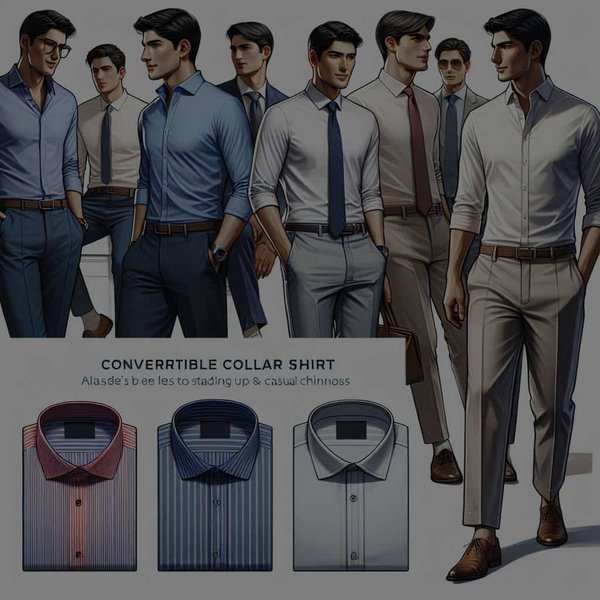 What Are the Best Tips for Choosing a Convertible Collar Shirt for Versatile Office Looks?